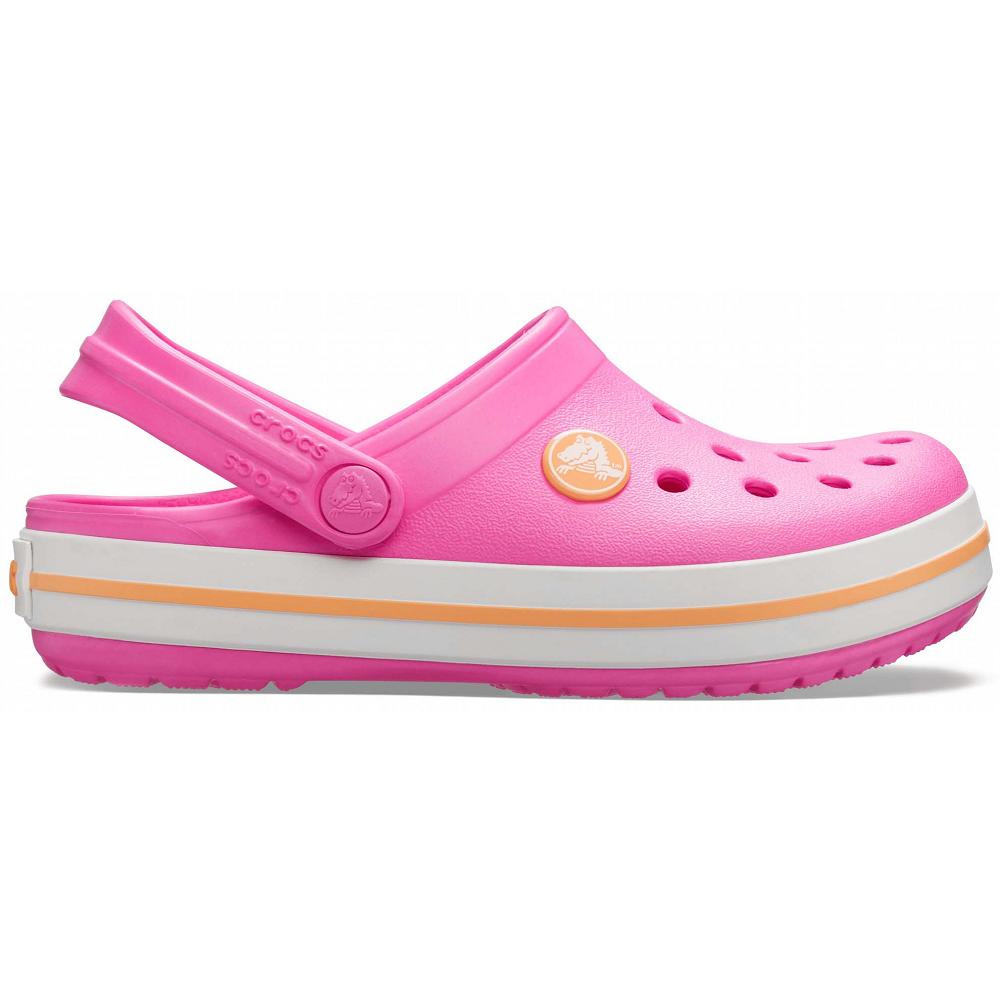 Pink Girls' Crocs Crocband™ Clogs | NZ 1548FDNM